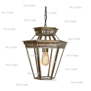 Lanterne suspendue artisanale en métal et verre, impression en relief, forme et taille personnalisées, qualité supérieure, décoration de la maison, mariage - Product Image 4