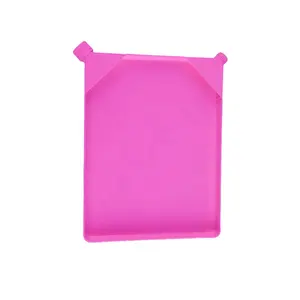 Hobbyworker Hot Sale 23*19cm with Pink Plastic Bead Funnel Tray for Jewelry Making Tools L0084