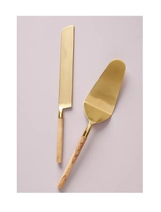Ensemble de couverts de qualité supérieure en or, 2 pièces, pour restaurant et hôtel, fabriqué en Inde - Product Image 5