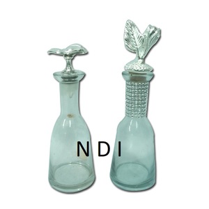 Handmade Designer <b>Cork</b> Lid Decorative Glass <b>Bottle</b> Liquid Perfume Storage Glass <b>Bottle</b> For Best Quality Large Glass <b>Bottles</b> - Product Image 2