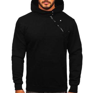Hombres nuevo estilo liso teñido sudaderas con capucha al por mayor de invierno esencial OEM personalizable - Product Image 1