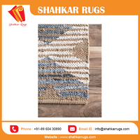 Tapis réversible en jute de style moderne et luxueux, nouveau design, tapis tressé à la main, motif chevron, couleurs personnalisées pour chambre d'hôtel