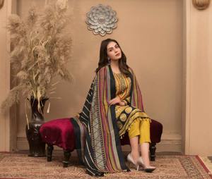 Salwar Kameez pakistanais de haute qualité pour femmes - Ensemble 3 pièces - Collection Masoori Fancy - Product Image 4