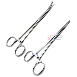 Pince hémostatique médicale en acier inoxydable | Pince vétérinaire droite et incurvée | Pince hémostatique chirurgicale Rankin Crile - Product Image 6