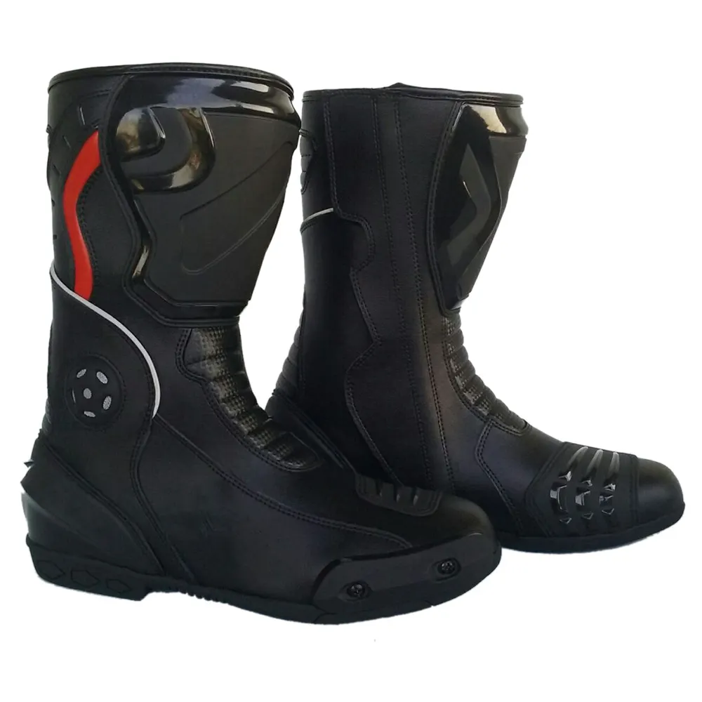 Men racing boots Sportswear Men Riding Racing Motorcycle shoes Pantone Waterproof Nice XXL