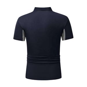 Polo estampado personalizado de manga corta informal para hombre al por mayor camisetas con cuello en contraste nuevo diseño personalizado camiseta de golf para hombre - Product Image 3