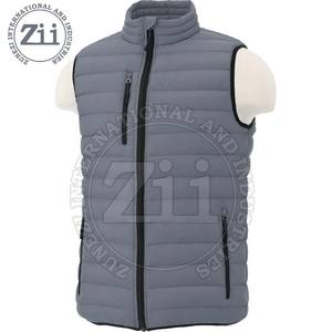 Men's Premium Quality Light <b>Weight</b> Canvas Body Warmer Jacket Casual Wear with <b>Stand</b> Collar Available <b>for</b> Wholesale - Product Image 4