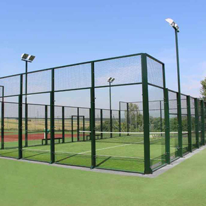 Cancha de Pádel de Diseño Nuevo 2026, Plataforma Panorámica para Tenis de Pádel, Césped <span class=keywords><strong>Artificial</strong></span> con <span class=keywords><strong>Precio</strong></span> de Fábrica - Product Image 4