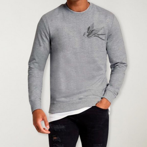 Haute Qualité Personnalisé pull crewneck 100% coton imprimé sweat-shirt oversize - Product Image 5