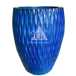 Pots de fleurs et jardinières en céramique émaillée pour la maison et le jardin Stock disponible pour fleurs décoratives - Product Image 1