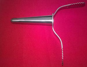 BRINKERHOFF RECTAL SPECULUM Ginecología Instrumentos quirúrgicos médicos Proveedores de acero inoxidable MAHERSI - Product Image 2