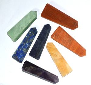 Artesanías de piedras semipreciosas, venta al por mayor, planos de Juego de lápices Chakra, piedras de Chakra fiables a los mejores precios - Product Image 1