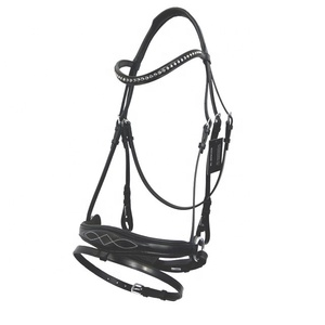 Brida para Caballo de Cuero Genuino de Primera Calidad - Color y Logotipo Personalizables, Productos Ecuestres de Primera Categoría - Product Image 1