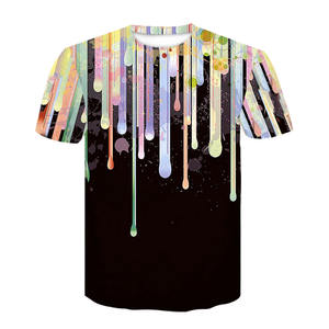 Camiseta bordada de chenilla para hombre, camisa personalizada, servicio de procesamiento de ropa, alta calidad - Product Image 3