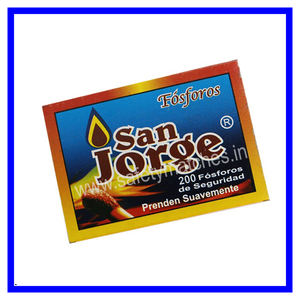 Wax Safety <b>Matches</b> Matchbox Size 53x37x11mm Reliable Ignition Matchsticks for Household Kitchen Lighting Use - Product Image 3