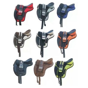 Meilleures ventes Selle de cheval synthétique flexible et rembourrée souple Freemax selle anglaise sans arbre selle légère et confortable fournisseurs OEM - Product Image 3