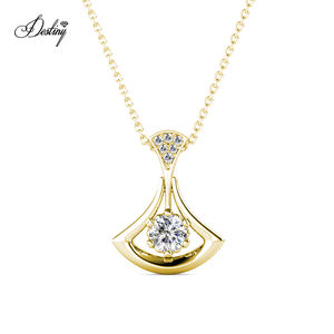 Dasini semplice cristallo <span class=keywords><strong>rosso</strong></span> <span class=keywords><strong>rubino</strong></span> 4 stile Versatile ciondolo impreziosito da cristalli Swarovski 925 <span class=keywords><strong>collana</strong></span> in argento Sterling - Product Image 6