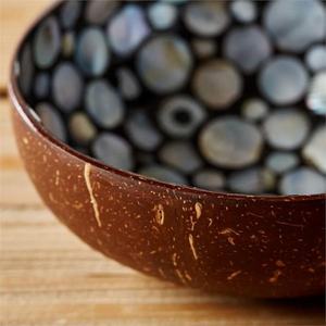 Cuencos de coco de cáscara de huevo de alta calidad más vendidos de Vietnam Técnica personalizada para utensilios de cocina o decoración - Product Image 3