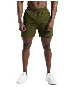 Vente en gros OEM Short de course de sport décontracté pour hommes personnalisé en coton bermuda de jogging uni à motif teinté - Product Image 2