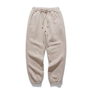 low price new style cotton Polyester Solid Color Trousers Wholesale Men Sweatpants - Product Image 5