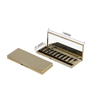 Phoera — étui de fard à paupières de luxe, Palette de fards à paupières, 10 couleurs, doré, brillant, personnalisé, pour maquillage, OEM/ODM