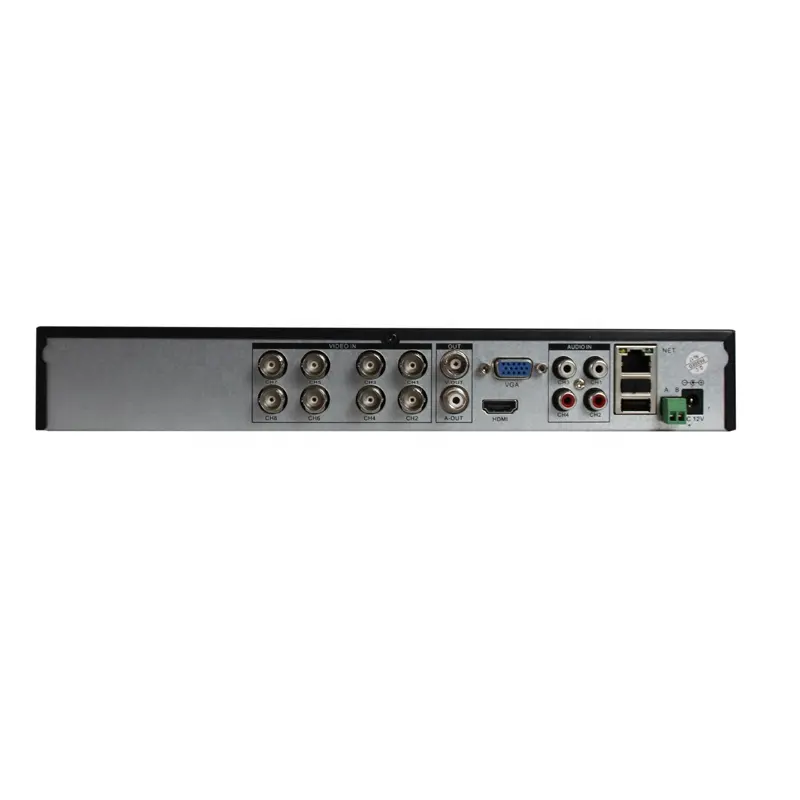 4MP 1080P HD IP EX-SDI 4CH 8CH 16CH DVR Hybride Réseau IP Autonome SDI DVR pour 1 SATA P2P vidéo USB Audio RS485 L'enregistrement En Direct