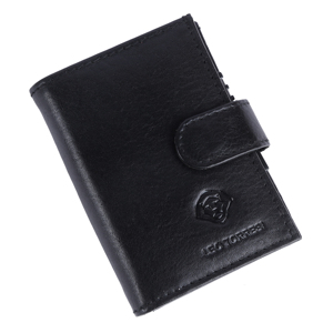 Best Selling Luxury Men's Genuine Leather RFID Blocking Wallet with <b>ID</b> Window and Credit Card <b>Holder</b> Available For Sale - Product Image 1