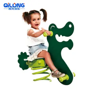 2020 kids small outdoor plastic ride on toys animal rocking horse