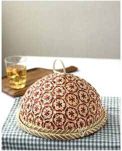 Hot Selling Vintage Bamboo Tray With Cover, Anti-insect <b>Basket</b>, Bamboo Food Storage Tray With Cover - Product Image 5