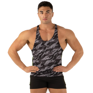 Camiseta sin mangas de gimnasio de algodón 100% para hombre al por mayor, chaleco transpirable para entrenamiento, chaleco ligero para correr, ropa deportiva de cuello redondo - Product Image 4