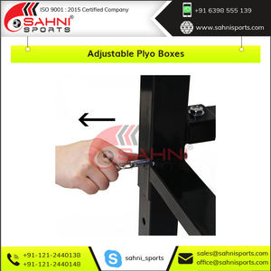 Cajas Pliométricas Ajustables de Alta Calidad, Marco Sólido y Resistente, Equipo de Ejercicio para Entrenamiento de Fuerza por Sahni Sports Modelo STE-WT15-A - Product Image 3