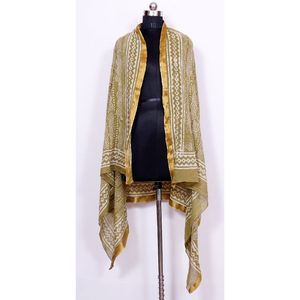 Beachy KEEN ผ้าพันคอผ้าฝ้ายสไตล์ชาติพันธุ์สำหรับผู้หญิงมีสไตล์พิมพ์ลาย sarong ตกแต่ง dupatta คลุมอาบน้ำ - Product Image 3