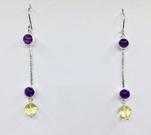 Argent Sterling 925 Sur Mesure Fournisseur Grossiste À La Main Unisexe Femme Faible QUANTITÉ MINIMALE DE COMMANDE Pas Cher Unique Élégante Boucle D'oreille en pierre Naturelle - Product Image 5