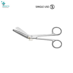 Iris Scissor (115มม.) โค้งใช้ครั้งเดียว/Micro Iris Scissor (115มม.) มุม - Product Image 2