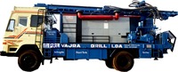 PRL PDTHR-150 Foreuse de puits d'eau montée sur camion avec alimentation hydraulique, diamètre max. 150 mm, puissance 17 kW, facile à utiliser