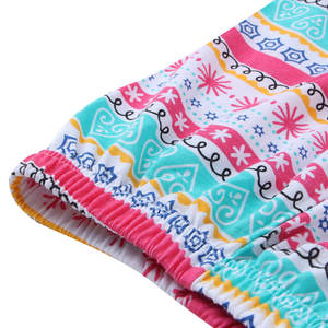 Pyjamas d'été en tricot pour enfants en vrac, vêtements de nuit rayés, ensemble de pyjama de Noël avec motif d'élan, broderie de lettres, pyjama de Noël pour tout-petits - Product Image 4