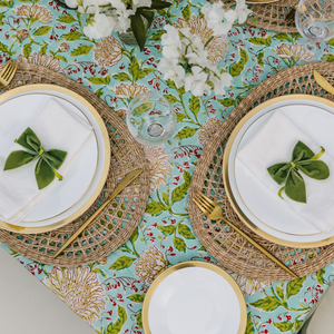 1 pièce — napperon ovale en jonc écologique, set de table, à collectionner, de style rustique, pour fête de mariage, 4 pièces - Product Image 3