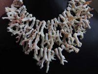 Coral blanc, pierre naturelle brute, branche en forme de bâton, brute, non polie, longueur 12 pouces, fabrication de bijoux, trou de 0,50 mm, PME, tierce partie