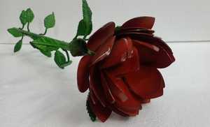 Cadeaux décoratifs de mariage de fleur en métal de Style religieux antique poli Article de couple heureux pour des articles de mariage de modèle de Couples - Product Image 2