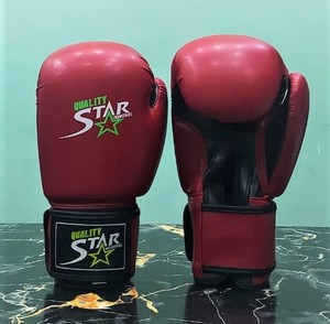 Gants de boxe professionnels en cuir PU 14 Oz, pour hommes, compétition, exercices de poinçonnage, Logo personnalisés, collection - Product Image 4