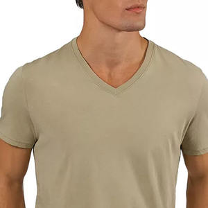Camisetas personalizadas OEM para hombre, 100% algodón, 200 g/m², 24s, cuello redondo, manga corta, tallas grandes, se realiza envío directo. - Product Image 2