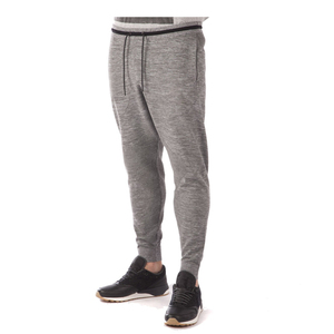 Vente en gros Logo personnalisé French Terry Jogger Solid Fleece Heavyweight Casual Printed Cotton Polyester Pantalons pour hommes Pantalon délavé - Product Image 4