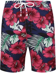 Conjunto Hawaiano de dos piezas para hombre, ropa informal con estampado personalizado, manga corta y cuello abotonado, pantalones cortos de algodón - Product Image 3