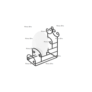 Support de plaques en fer à 4 niveaux de qualité supérieure support de plaques de taille et de forme personnalisées du fabricant dans les arts à la maison - Product Image 2