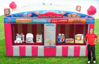 Stand de vente gonflable WINSUN, stand de fête foraine gonflable, tente de stand de friandises gonflable, stand gonflable à vendre