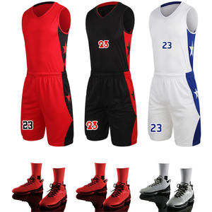 Vente en gros uniforme de basket-ball de meilleure qualité imprimé par sublimation personnalisé ensemble professionnel vêtements respirants de grande taille - Product Image 3