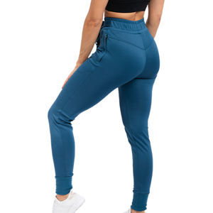 Pantalones deportivos ajustados de nailon y spandex para mujer, hechos a medida por OEM, al por mayor - Product Image 4