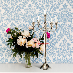 Tall <b>Candelabra</b> for Wedding Centerpieces Shiny Finished Aluminum Floor Decorative Tall Handmade <b>Candelabra</b> for Home Decoration - Product Image 5