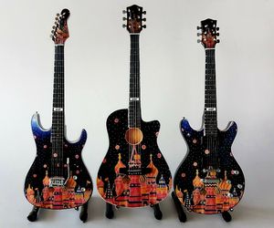 ร้อนขายกีต้าร์ขนาดเล็กที่กำหนดเองชาติพันธุ์ - Product Image 6