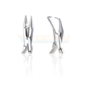TEEJAYs Wholesale Best Selling Silver Polished Hair Extension <b>Plier</b> <b>Set</b> #15075 for use with micro rings or bond removal - Product Image 1